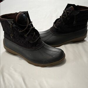 Sperry Waterproof Saltwater Quilted Duck Boots